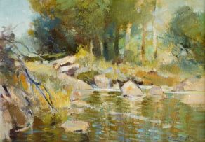 Errol Boyley; River Scene