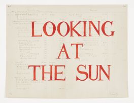 William Kentridge; Looking at the Sun; Torschluss Panik; AntEntropi-y; Domesticating the Bicycle, four