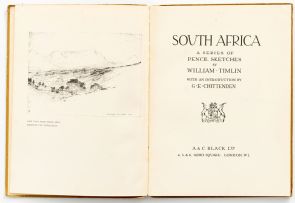Chittenden, Gilbert E. (introduction); South Africa. A Series of Pencil Sketches by William M. Timlin
