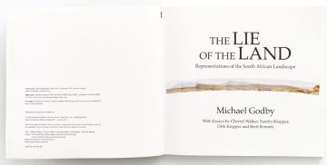 Godby, Michael; The Lie of the Land. Representations of the South African Landscape (catalogue)