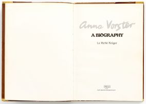 Kruger, Le Richè; Anna Vorster. A Biography