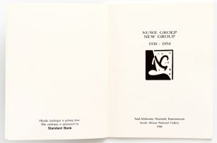Schoonraad, Murray; New Group 1938 - 1954 (catalogue)
