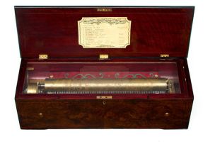 A Victorian Nicole Frères Grand Format cylinder musical box