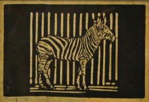 Jacob Hendrik Pierneef; Zebra (Nilant 130)