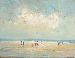 Christopher Tugwell; Children on the Beach