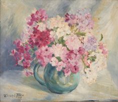 Emily Isabel Fern; Still Life with Flowers