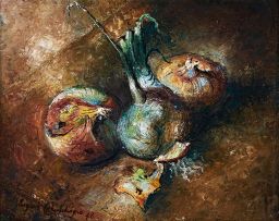 Eugene Labuschagne; Still Life with Onions