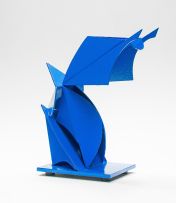 Edoardo Villa; Abstract Composition, Blue