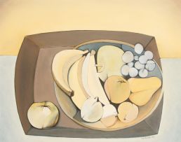 Ernst de Jong; Still Life with Bowl of Fruit