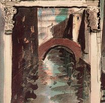 John Piper; Death in Venice VIII