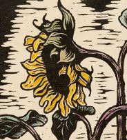 Gregoire Boonzaier; Sunflowers
