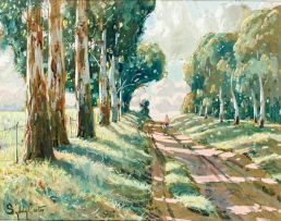 Sydney Carter; An Avenue of Gum Trees