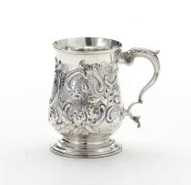 A George III silver mug, probably John Scofield, London, 1776