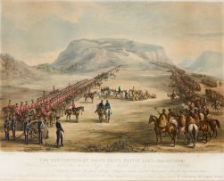 Henry Martens; The Capture of Fort Armstrong - Feb 22nd 1851; The Conference at Block Drift - June 30th 1846; The Battle of The Gwanga, Cape of Good Hope - June 8th 1846; and South African Army, crossing the Great Orange River, December 1852
