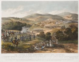 Henry Martens; The Capture of Fort Armstrong - Feb 22nd 1851; The Conference at Block Drift - June 30th 1846; The Battle of The Gwanga, Cape of Good Hope - June 8th 1846; and South African Army, crossing the Great Orange River, December 1852