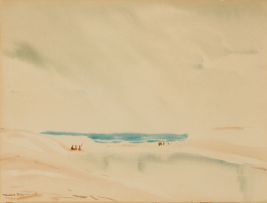 Nerine Desmond; Sand Dunes with Fishermen