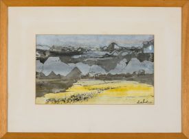 Gordon Vorster; Extensive Landscape with Antelopes