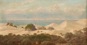 Jan Ernst Abraham Volschenk; Sand Hills and Sea (Stillbaai)