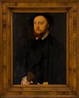 Manner of Hans Holbein; Portrait of a Seated Man