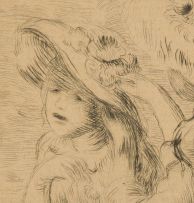 After Pierre-Auguste Renoir; Le Chapeau épinglé