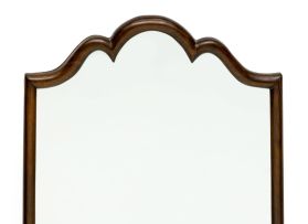 A mahogany mirror, 20th century