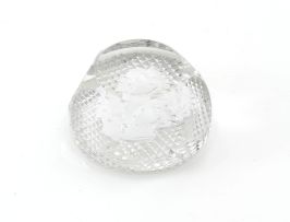 A Baccarat commemorative glass paperweight, 1953