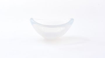 An Orresfors opalescent glass bowl, post 1960