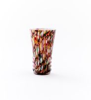 An Italian Millefiori glass vase, 1960-1970s