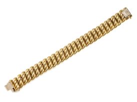 Italian 18ct gold bracelet