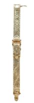 Lady's 14ct gold cocktail watch, Tourneau