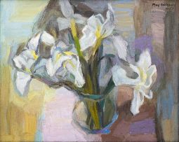 May Hillhouse; Irises
