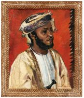 Terence McCaw; Portrait of an Arab Sheikh