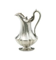 A Victorian silver milk jug, Benjamin Smith III, London, 1841