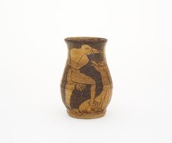 Hylton Nel; Vase with Birdman