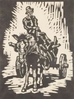 Gregoire Boonzaier; Donkey Cart