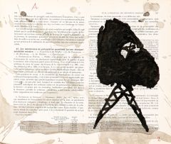 William Kentridge; Untitled (Nose), three