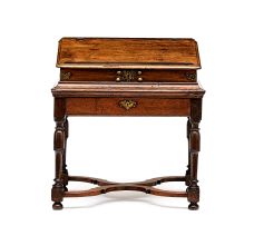 A Cape teak and fruitwood Bible desk, 18th century