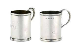A Cape silver christening mug, Thomas Lock Townsend, circa 1824-1825