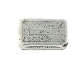 A Cape silver snuff box, Marthinus Lourens Smith, second half 18th/early 19th century