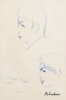 Carl Büchner; Five Portraits of Boys