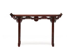 A Chinese hardwood altar table, first half 20th century