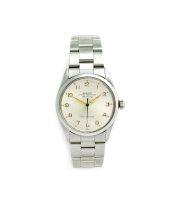 Gentleman's Oyster Perpetual Air King steel watch, Rolex, 1960s