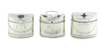 A Dutch silver peppermint box, maker's mark CB, early 19th century, .934 standard, import mark for London, 1891, retailer possibly Louis Landsberg