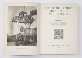 Pearse, GE; Eighteenth Century Furniture in South Africa