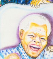 Tommy Motswai; Mandela Reading The Lion King