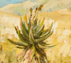 Alan Wolton; Landscape with Aloes