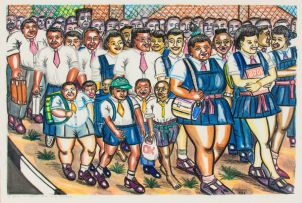Tommy Motswai; Holiday Past back to School at the Township