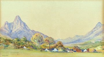 Walter Battiss; Cape Landscape