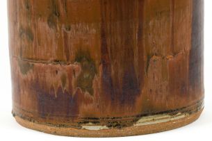Esias Bosch; A glazed two-handled stoneware urn