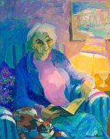 Marjorie Wallace; Reading with The Cat